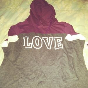 Oversize Love Hoodie